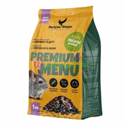 Корм Perlyna Stepu Premium Menu Degu Chinchilla 1 кг