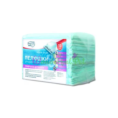 Пеленки для приучения к туалету Magic Pet 60 x 60 см 10 шт