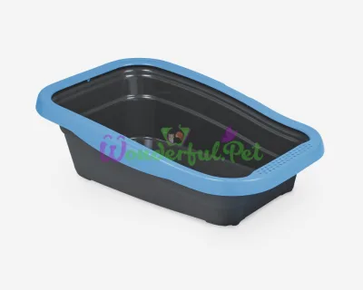 NELLA Cat Litter Box with Rim 58×37.5×18 cm