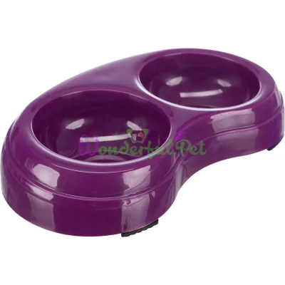 Миска-бар Trixie Double Bowl colors ass 2x200 мл