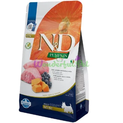 Farmina N&D Pumpkin Mini Adult Lamb Blueberry 800 g