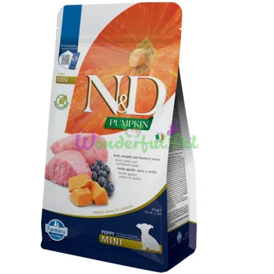 Farmina N&D Pumpkin Mini Puppy Lamb Blueberry 800 g