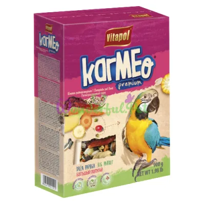 Vitapol KARMEO Complete Feed for Big Parrots 900 g