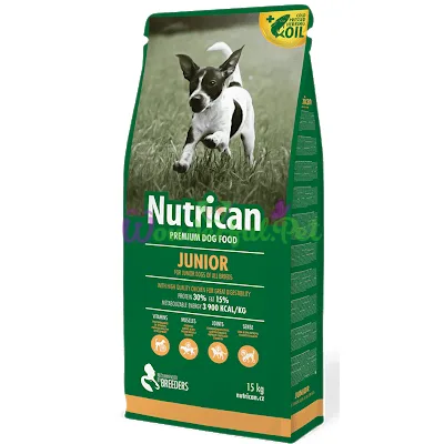 Сухой корм NUTRICAN Junior 15 кг