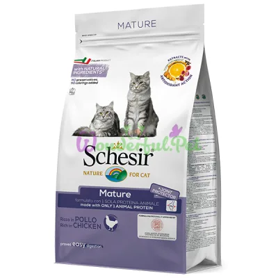 Сухой корм Schesir Cat Mature Chicken 400 г