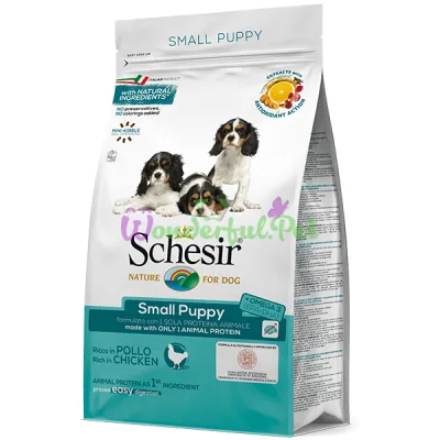 Сухой корм Schesir Small Puppy Chicken 2 кг