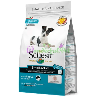 Сухой корм Schesir Dog Small Adult Fish 2 кг