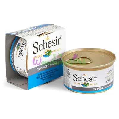 Влажный корм для кошек Schesir Tuna Natural Style 85 г