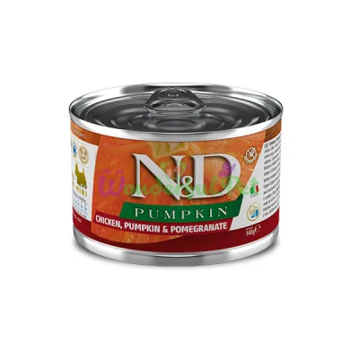Консерва Farmina Dog ND Pumpkin GF Adult Mini Chicken Pomegranate 140 г