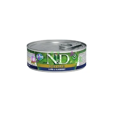 Консерва Farmina Cat ND Prime GF Adult Lamb Blueberry 70 г