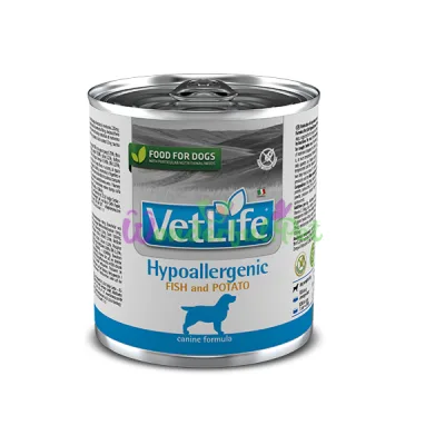 Консерва Farmina Vet Life Dog Hypoallergenic Fish Potato 300 г