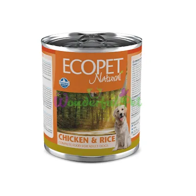 Вологий корм Farmina ECOPET NATURAL Chicken Rice 300 г
