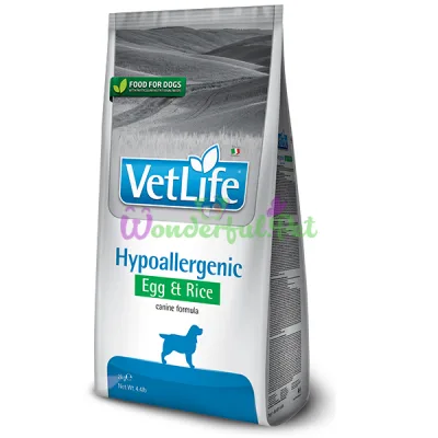 Сухой корм Farmina Dog Vet Life Hypoallergenic Egg rice 2 кг