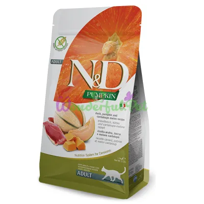 Farmina Cat ND GF Pumpkin Adult Duck Cantaloupe Dry Food 300 g