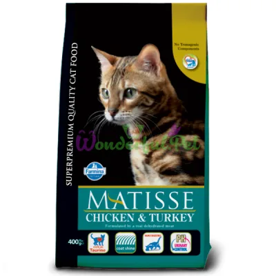 Сухий корм Farmina Cat MATISSE Chicken Turkey 400 г