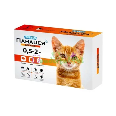 Таблетка Collar Superium Panacea Cat 0.5-2 кг 1 шт