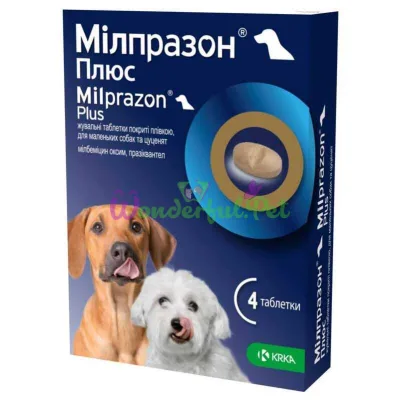 Таблетки KRKA Milprazon PLUS Mini Dog 0.5-5 кг №4