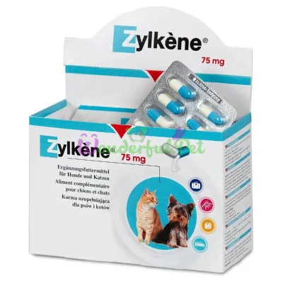 Vetoquinol Zylkene Anti-Stress Capsules 75 mg #10