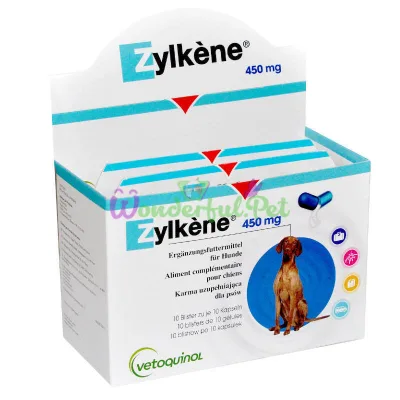 Капсулы-антистресс Vetoquinol Zylkene 450 мг №30