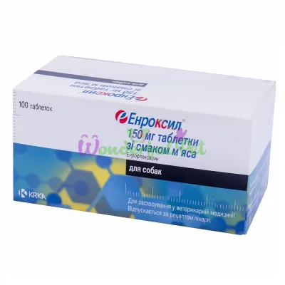 KRKA Enroxil 150 mg Tablets, 10 pcs