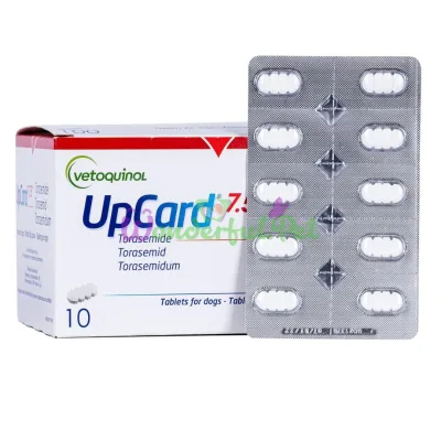 Таблетки Vetoquinol UpCard АпКард 7,5 мг №10