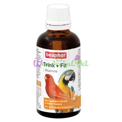 Beaphar Trink Fit Birds Supplement, 50 ml
