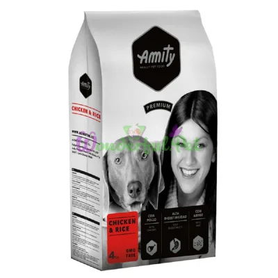 Сухой корм AMITY Dog Chicken Rice 4 кг