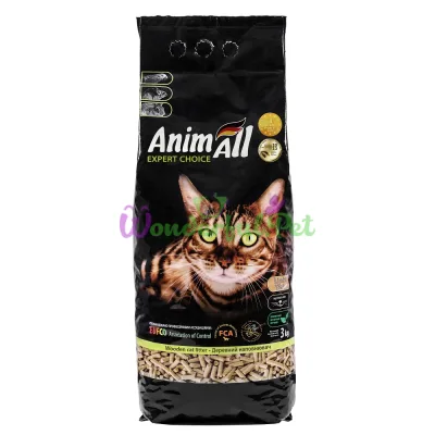 Деревний наповнювач AnimAll 3 кг
