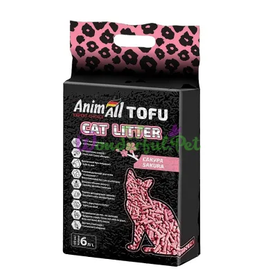 Соєвий наповнювач AnimAll Tofu Sakura 6 л