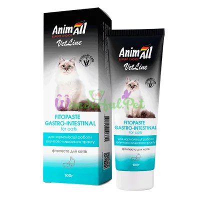 Паста AnimAll Vetline Fitopaste Gastro-Intestinal Cats 100 г