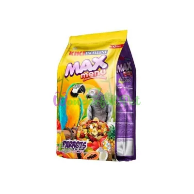 Корм для крупных попугаев KIKI MAX MENU 1 кг