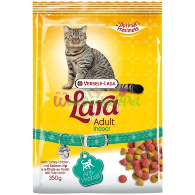 Сухой корм для домашних котов Lara Indoor 350 г