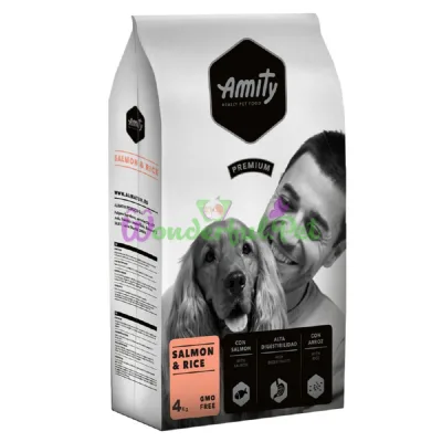 Сухой корм AMITY Dog Salmon Rice 4 кг