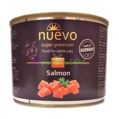 Консерва NUEVO Cat Adult Salmon 200 г