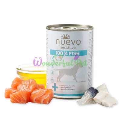 Консерва NUEVO Dog SENSITIV Fish 375 г