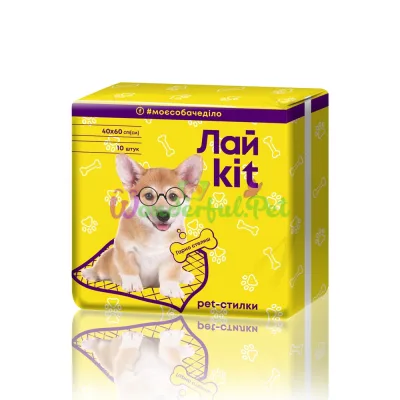Пеленки для животных ЛайKit 40х60 см 10 шт