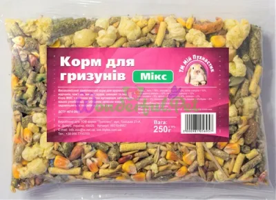 Корм для грызунов Мой Пушистик микс 250 г