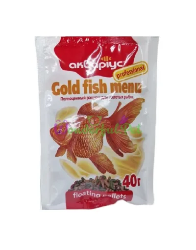Корм Akvarius Gold menu 40 г