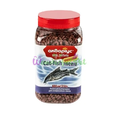 Корм Akvarius Cat Fish Menu sink pellets Somic 350 г