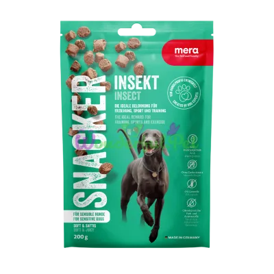Мягкие снеки MERA Dog snaсker Insekt 200 г