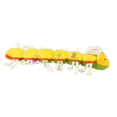 Игрушка мягкая AGILITY для собак гусеница, 37 см