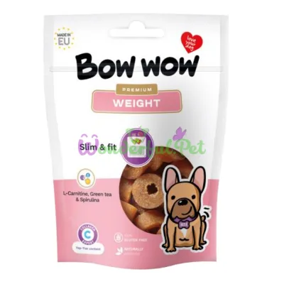 Снеки Bow wow Weight Green Tea Spirulina 60 г