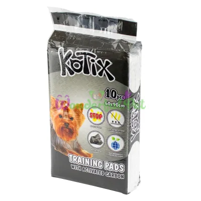 Пелюшки Kotix Premium Carbon 60x90 см 10 шт