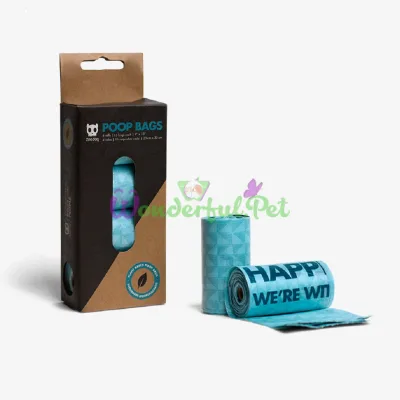 Пакеты ZeeDog POOP Bags REfill BIODEGRADABLE 4 rolls