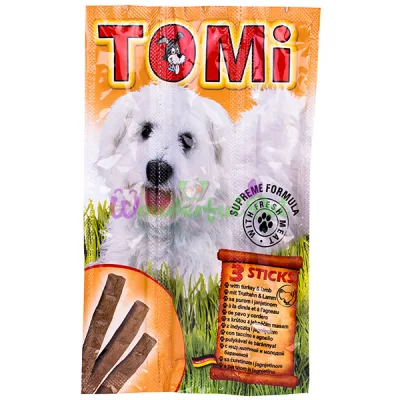 Лакомство для собак TOMi Sticks Dog Turkey Lamb 30 г