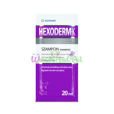 Шампунь Eurowet Hexoderm-K 3% 20 мл