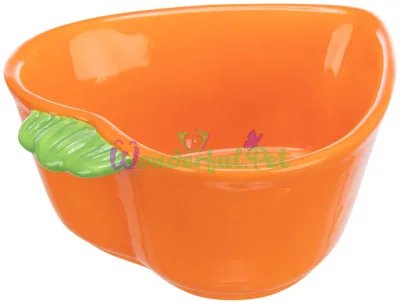 Trixie Carrot Ceramic Bowl 180 ml