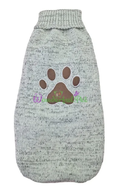 Светр в'язаний PH PAW Grey/Mustard 40 см