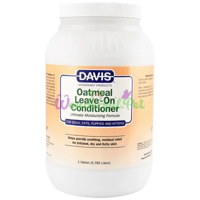 Увлажняющий кондиционер для собак и котов Davis Oatmeal Leave-On Conditioner концентрат 3.8 л