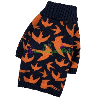 Свитер вязанный Dogs Bomba Birds Blue 45 см